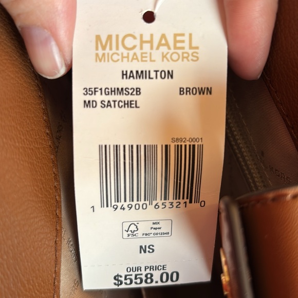 Michael Kors Brown Signature Tote Bag - Picture 6 of 6